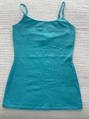 EXPRESS BEST LOVED CAMI SHELF BRA ADJUSTABLE AQUA BLUE SIZE SMALL NWT